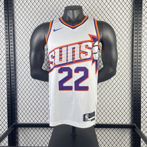 Suns Home White No. 22 Ayton