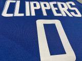 Clippers blue logo model No. 0 Westbrook
