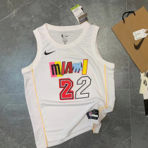 Miami Heat Retro city version No. 22 Butler
