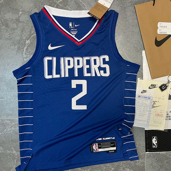 Clippers blue logo model No. 2 Leonard