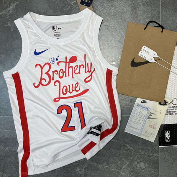 Philadelphia 76ers City version No. 21 Embiid
