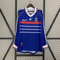 Retro long sleeve France 1998 Home S-XXL