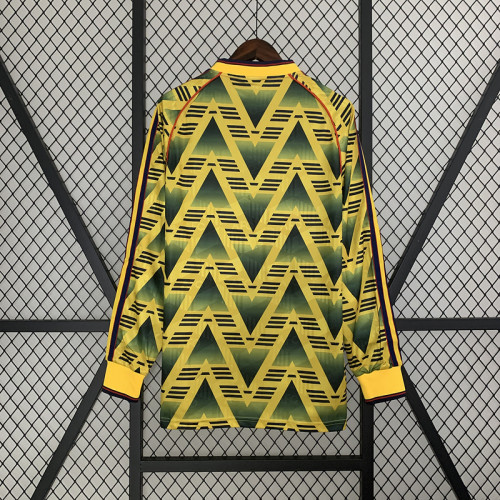 Arsenal 1991/93 away Long Sleeve Retro soccer jerseys