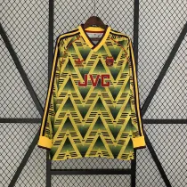 Arsenal 1991/93 away Long Sleeve Retro soccer jerseys