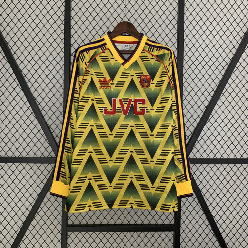 Arsenal 1991/93 away Long Sleeve Retro soccer jerseys
