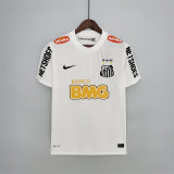 2011-12 Santos home retro soccer jersey