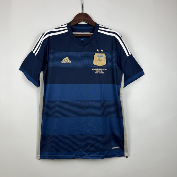 Argentina 2014 away Retro Soccer jersey