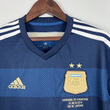 Argentina 2014 away Retro Soccer jersey