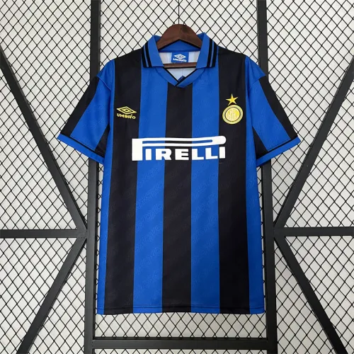 Inter Milan 1995/96 home retro soccer jerseys