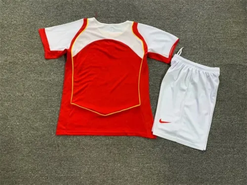 Arsenal 2004/05 home red kids size 16-28