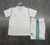 2017-18 Real madrid home  retro kid kit