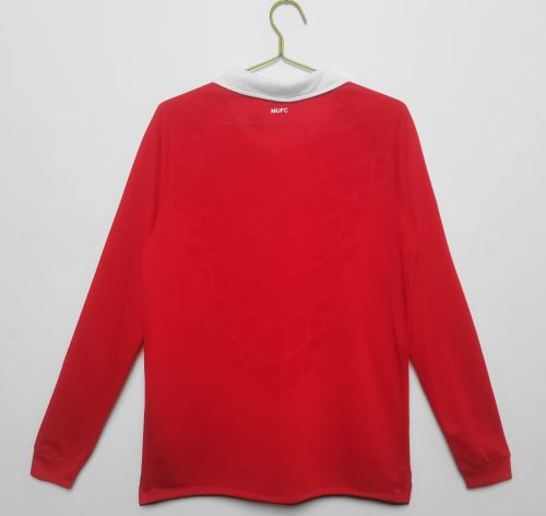 Manchester United 2010/11 home Long Sleeve Size S-XXL