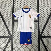 2024 France away  kids Soccer jersey
