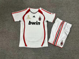 AC milan 2006/07 away Retro kids size 16-28