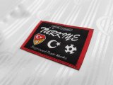 Turkey 1990 away white retro jersey