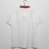 Copy England 1990 away white retro jersey