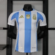 Argentina 2024 home player version soccer jerseys