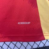 2024 Spain  home red soccer  jersey