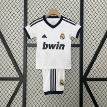 Real madrid 2012/13 home retro kids kit