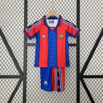 Barcelona 1995/97 home retro kids soccer jerseys