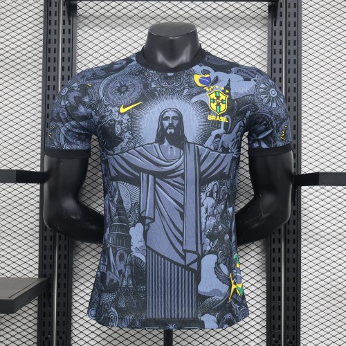 Brazil Jesus Player version  jersey