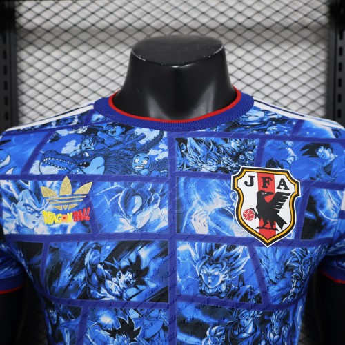 Japan cartoon blue player version S-2XL