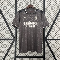 Real Madrid 2024/25 third away black size S-4XL
