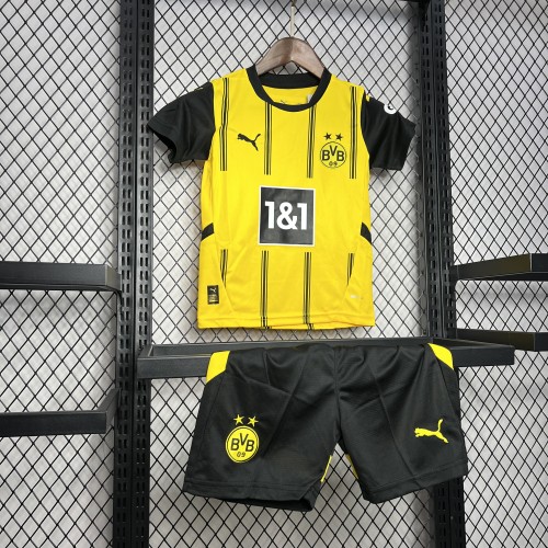 Dortmund 2024/25 home kids  Soccer jersey