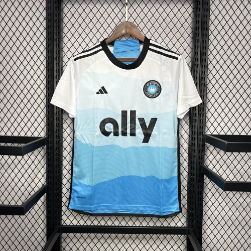 Charlotte FC 2024/25 home Soccer jersey size S-2XL