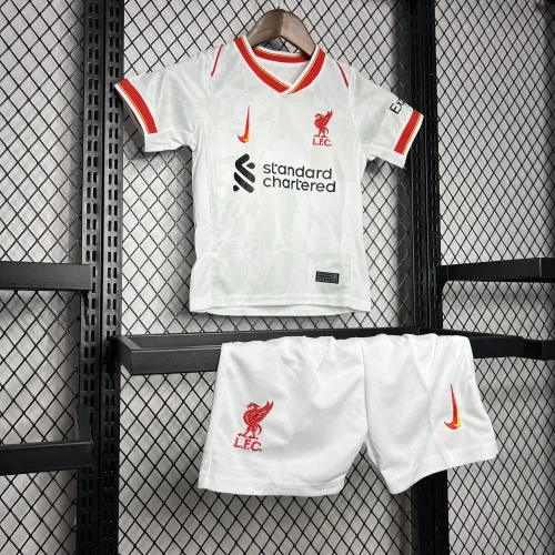 Liverpool 2024/25 third away kids kit size 16-28