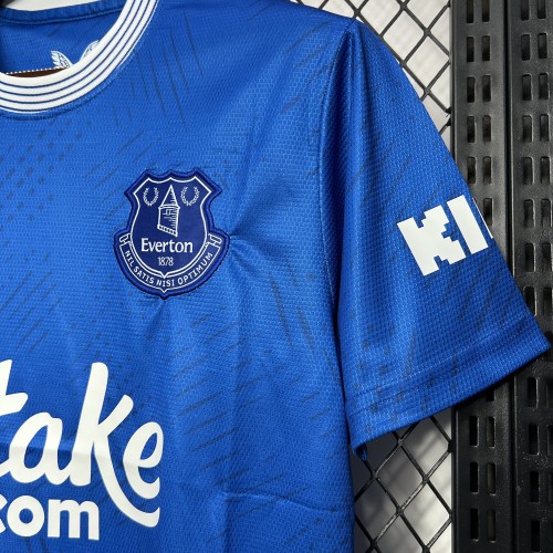 Everton 2024/25 home soccer jerseys