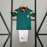Germany 1992 away kids soccer jerseys