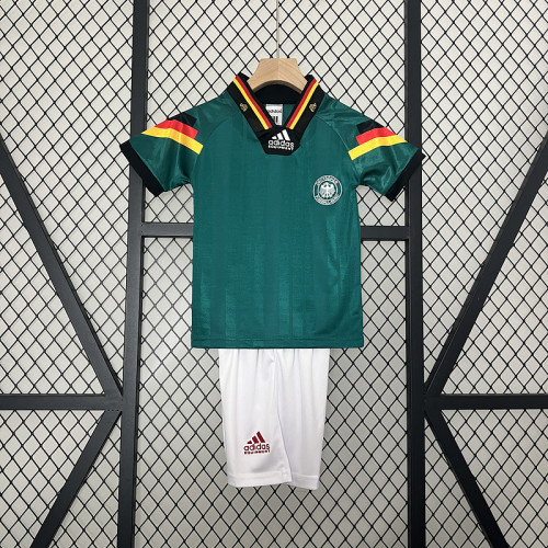 Germany 1992 away kids soccer jerseys