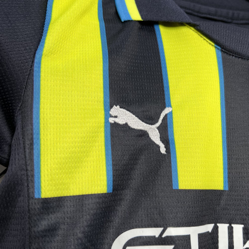 Manchester city 2024/25 away kids size 16-28