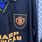 Manchester United 1993/95 away long sleeve Retro soccer jerseys