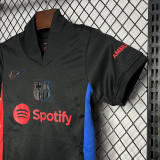 Barcelona 2024/25 away kids soccer jerseys