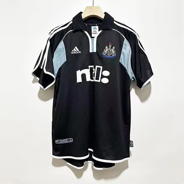 Newcastle united 2000/01 away black retro jersey