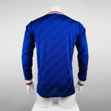 Manchester United 1986/88 away blue long sleeve