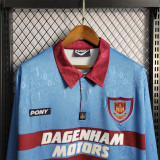 West Ham 1995/97 away Long Sleeves Size S-2XL