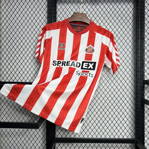 Sunderland 2024/25 home soccer jersey