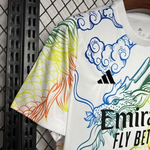 Real Madrid 2024/25 White Cailong Special Edition Jersey