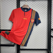 Retro Spain 1996 home soccer jerseys