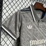 Real madrid 2024/25 third away Kids set soccer jerseys
