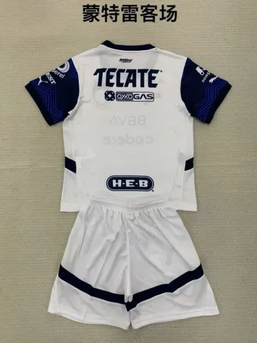 24-25 Monterrey away kid kits