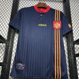 Retro Spain 1996 away soccer jerseys