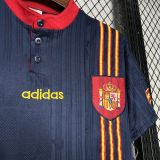 Retro Spain 1996 away soccer jerseys