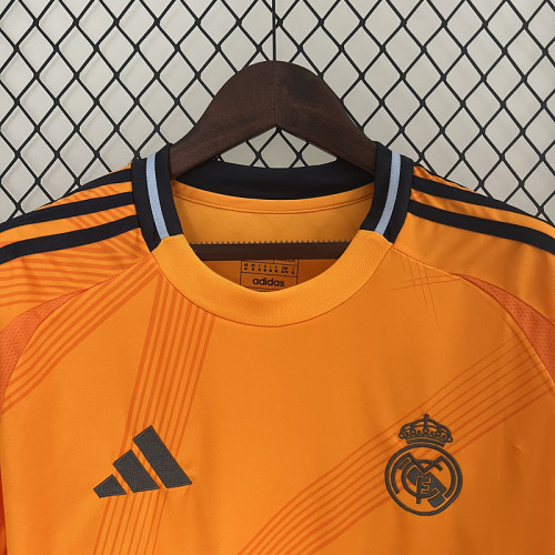 Real Madrid 2024/25 Away Orange  soccer jerseys