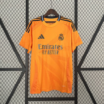 Real Madrid 2024/25 Away Orange  soccer jerseys