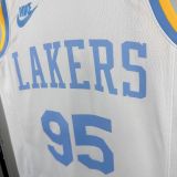 Los Angeles Lakers 2023/24 TOSCANO#95 Retro Jersey