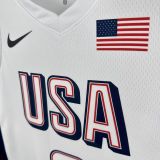 Olimpic USA 2024 BOOKER#15 Home Jersey